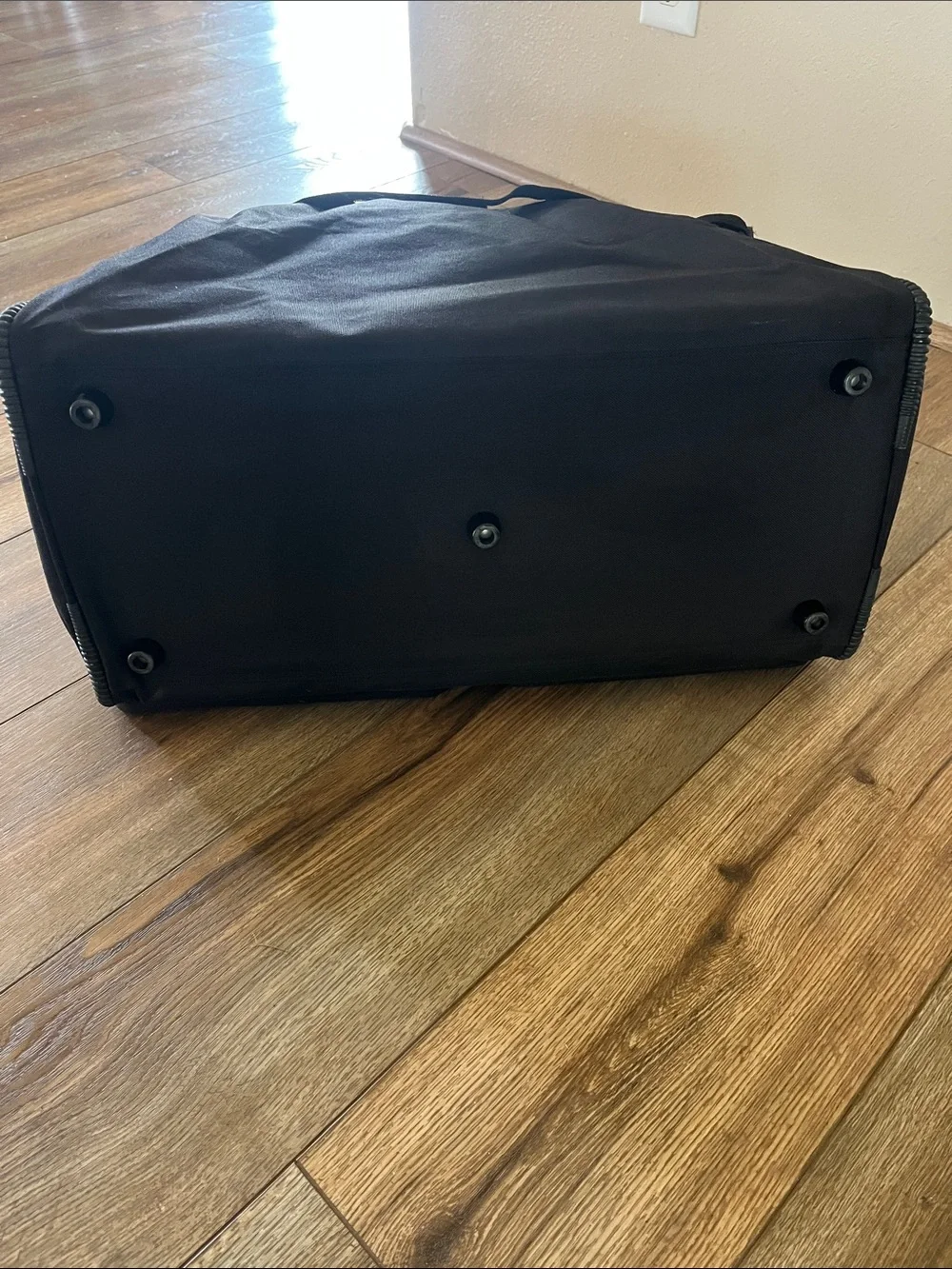 Ricardo Beverly Hills Men's Black Travel Duffel with Double Front Pockets